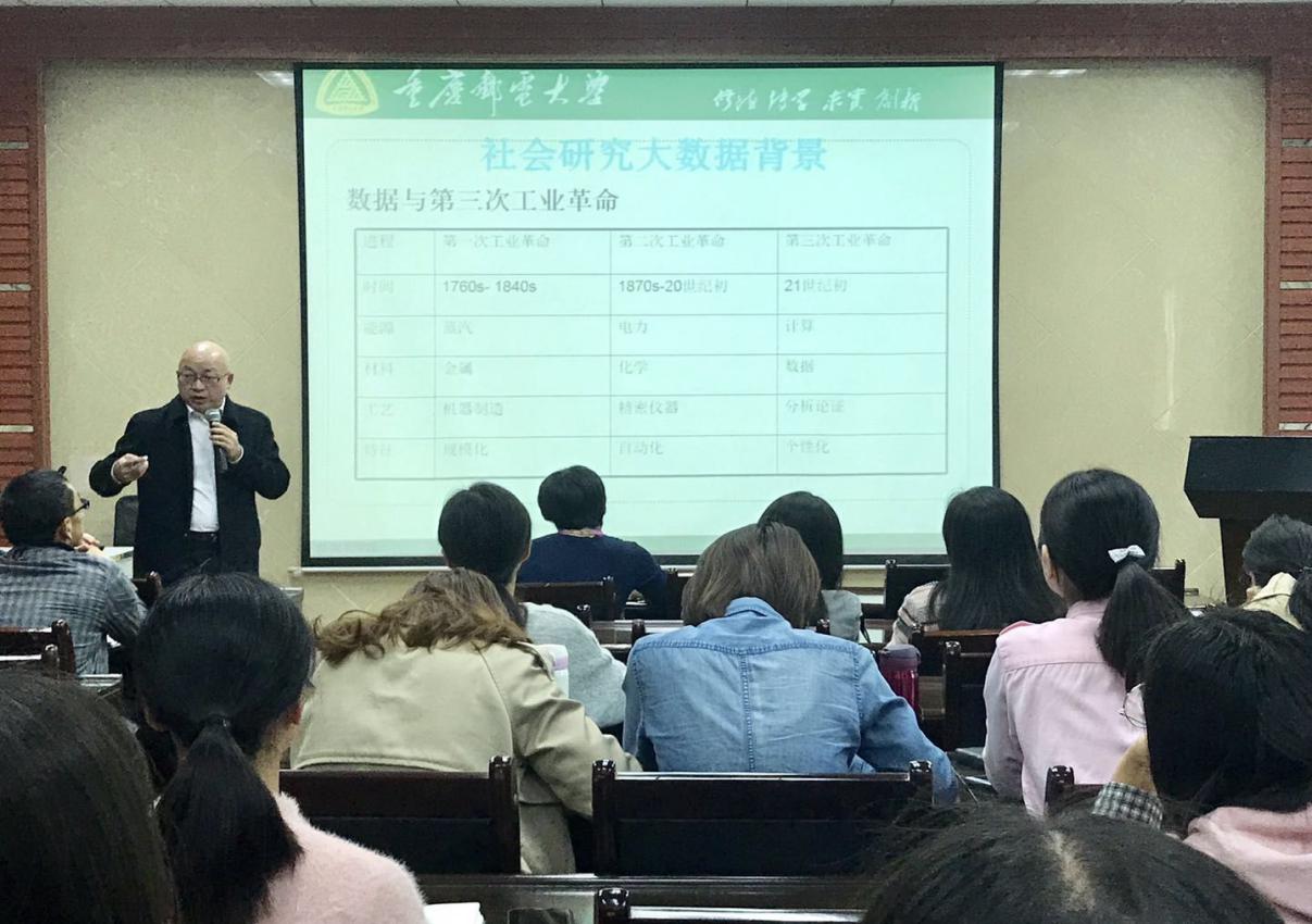 重庆邮电大学汪顺玉教授来我院讲学